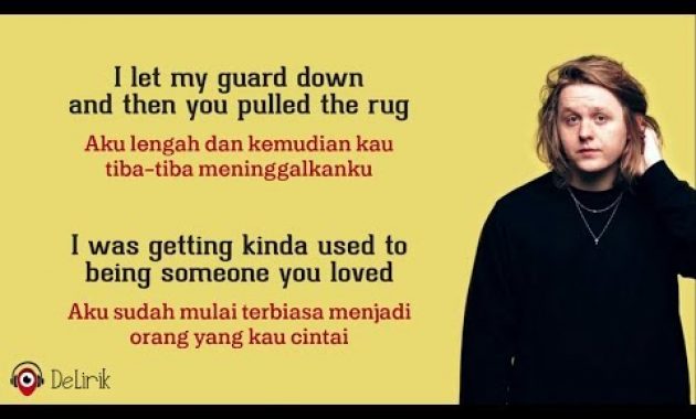 Download Lagu Someone You Loved – Lewis Capaldi (Lyrics video dan terjemahan)