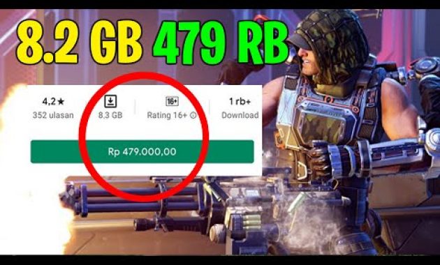 GAME TERMAHAL & TERBERAT DI PLAYSTORE ?! HARGA 479 RIBU & UKURAN 8,3 GB !