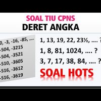 Pembahasan Soal HOTS DERET ANGKA – TIU CPNS 2021 [#61]