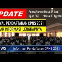 Update: Jadwal Seleksi Pendaftaran CPNS 2021