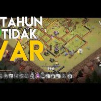 Dapat Apa 3 Tahun Tidak ikut war !? – Clash Of Clans Indonesia
