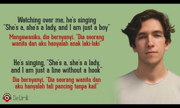Download Lagu Line Without A Hook – Ricky Montgomery (Lirik Terjemahan) – TikTok He’s singing she’s a she’s a lady
