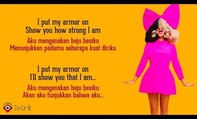 Download Lagu Unstoppable – Sia (Lirik Lagu Terjemahan)