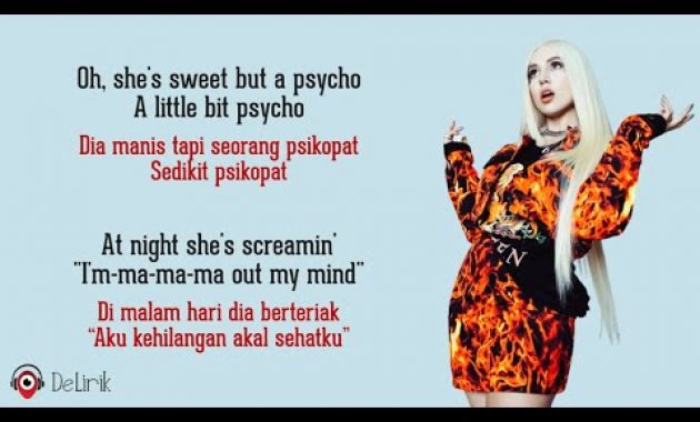 Download Lagu Sweet But Psycho – Ava Max (Lyrics video dan terjemahan)