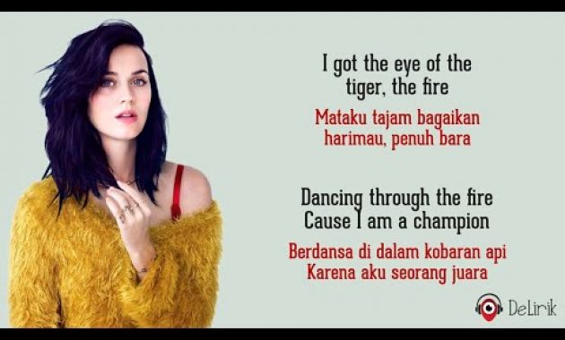Download Lagu Roar – Katy Perry (Lirik Lagu Terjemahan)