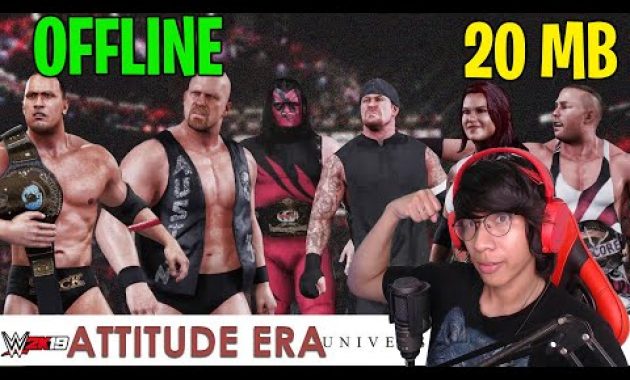 20 MB ! DOWNLOAD GAME WWE SMACKDOWN ATTITUDE DI ANDROID !