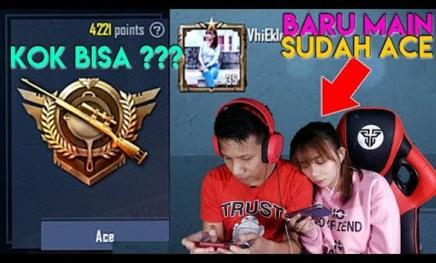 AJAIB ! Cara istri Naikin Rank Sampai ACE Dengan Gampang ! – PUBG Mobile Indonesia