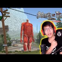 10 MB ! GTA SA LITE COLOSSAL TITAN ATTACK ON TITAN MENGAMUK !