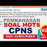 Pembahasan Soal HOTS CPNS 2021 dari Subcriber [#27]