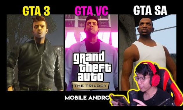 Download GTA Trilogy Di HP Android ! Bisa Untuk Semua OS Dan HP !