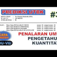 PREDIKSI 1 TPS UTBK 2021 – Penalaran Umum [#3]