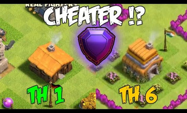 CHEATER COC 2020 !? TH 1, TH 6 Legend – Clash Of Clans Indonesia