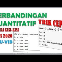 Trik Cepat Mengerjakan Perbandingan Kuantitatif - Soal CPNS Trik Cepat Mengerjakan Perbandingan Kuantitatif – Soal CPNS