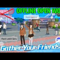Game Open World OFFLINE Anime Terbaik Di Android ! Sakura School Simulator Lewat !