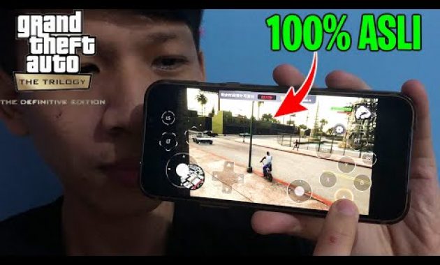 100% ASLI, Cara Download Dan Main GTA Trilogy Definitive Edition Di Android !