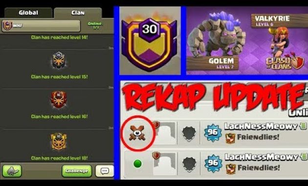 UPDATE COC BARU (OKTOBER 2017) – CLASH OF CLANS INDONESIA