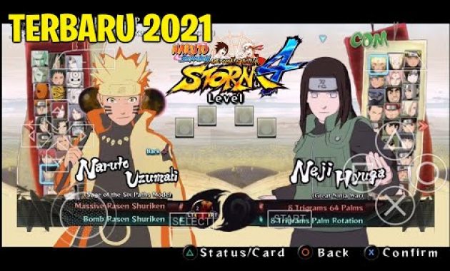 DOWNLOAD NARUTO SHIPUDDEN ULTIMATE NINJA STORM 4 PPSSPP ANDROID TERBARU 2021 !
