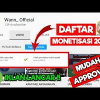 AKTIFKAN Monetisasi‼️JASA 4000 Jam & 1000 Subs (testimoni) – @Tokomustakim Terbaru