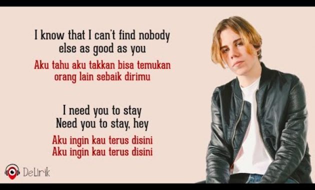 Download Lagu Stay – The Kid LAROI feat. Justin Bieber (Lirik Terjemahan) – TikTok I’ll be fucked up if you can’t