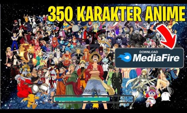 GILA ! Ada 350 Karakter ! Game Anime Karakter Paling Banyak Di Android !