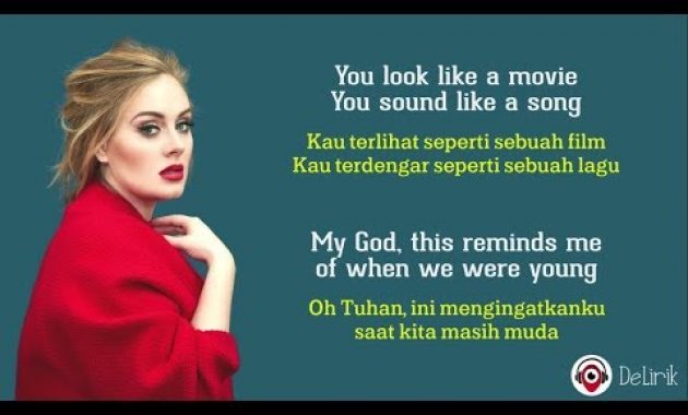 Download Lagu When We Were Young – Adele (Lyrics video dan terjemahan) – [Áine Carroll Cover]