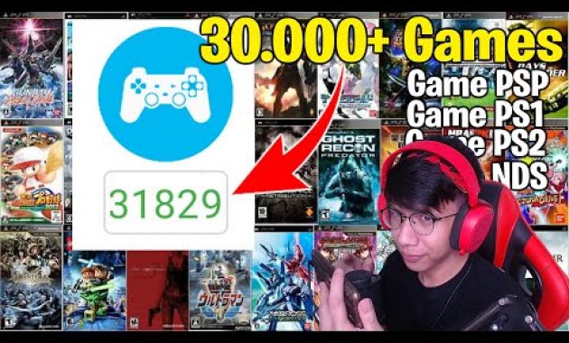 Tutorial Download Dan Main 30.000 Game PSP, Game PS1, Game PS2, GameBoy, dll (Cara Paling Gampang)