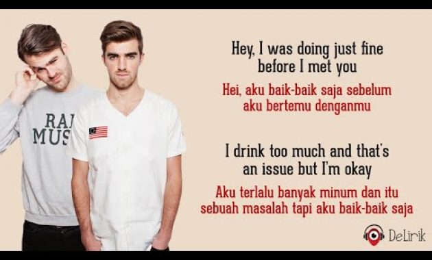 Download Lagu Closer – The Chainsmokers feat. Halsey (Lirik Lagu Terjemahan)