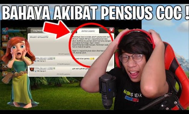 BAHAYA PENSIUN COC ! INI AKIBATNYA ! HATI2 BUAT YANG PENSIUN COC ! – COC INDONESIA