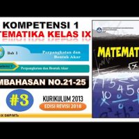 Uji Kompetensi 1 Matematika Kelas 9 (IX) BAB 1 PERPANGKATAN DAN BENTUK AKAR [#3]