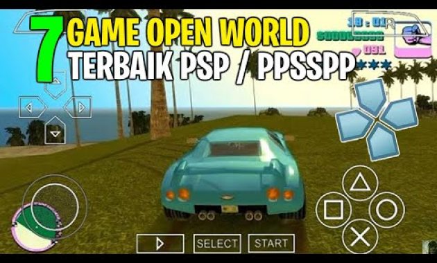 DOWNLOAD 7 GAME OPEN WORLD PPSSPP TERBAIK DI ANDROID !
