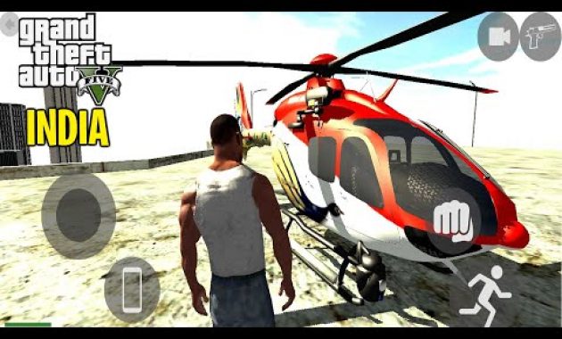 WOW GTA 5 Android Buatan India Keren Juga Nih ! OFFLINE & Grafik HD
