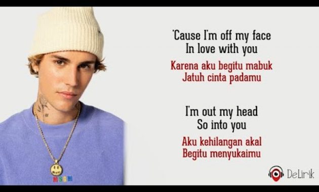 Download Lagu Off My Face – Justin Bieber (Lirik Lagu Terjemahan)