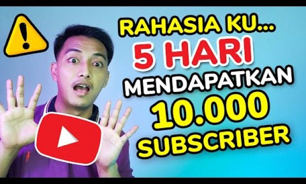 cara menambah subscriber youtube 2021 gratis permanen tanpa aplikasi ~ Dunia Bang Joe