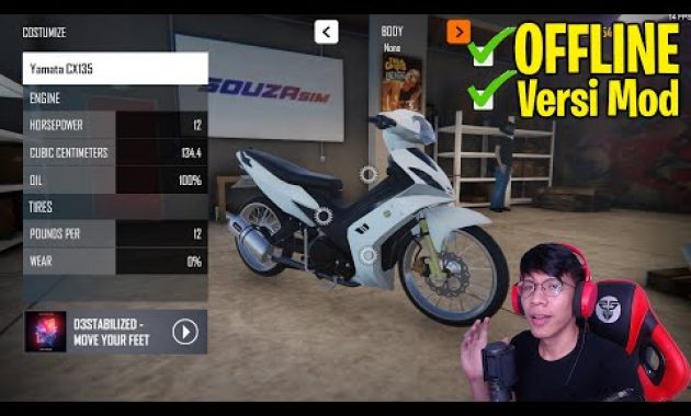 Game Drag Motor (Balap Liar) Terbaik Di Android, Bisa Modif Motor !