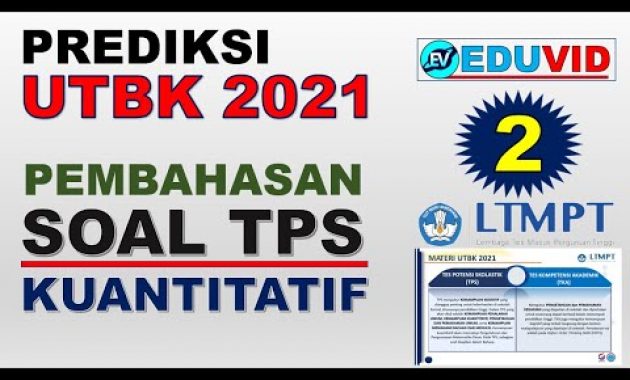 Prediksi Soal UTBK 2021 – TPS Kuantitatif [Part-2]