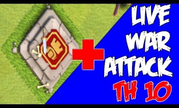 Akun COC Aneh, Rumah Barbar Kingnya Berputar + Live War Attack – Clash Of Clans Indonesia