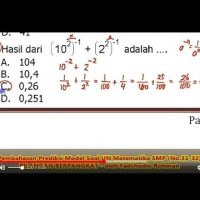 Soal BILANGAN BERPANGKAT (No.31-32) – Pembahasan Soal Matematika SMP/MTs