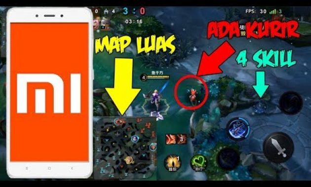 KEREN ! HP XIAOMI BUAT GAME MOBA !? Ada Kurir, Map Luas Dan Ada 4 Skills