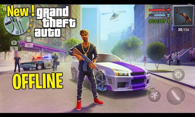 AKHIRNYA ! GTA Baru Di Android ! Game OFFLINE Open World Terbaik Di Android nih !