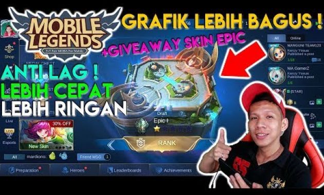 Mobile Legends LITE Terbaru, Anti Lag + Lebih Ringan  + Grafik Lebih Bagus ! + Link Download