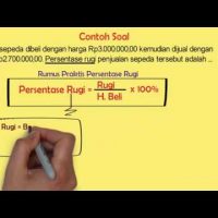 Rumus, Cara Cepat Menghitung Persentase Rugi – Aritmatika Sosial