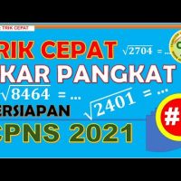 TRIK CEPAT Menentukan AKAR PANGKAT 2 – Persiapan CPNS 2021 [#7]