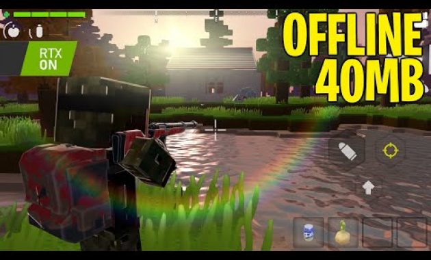 40 Mb Grafiknya Gini ! Minecraft RTX On Android Nih ? Keren Parah !