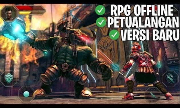 Game RPG OFFLINE petualangan terbaik di android ! Wajib Coba ! Mirip Banget God Of War !