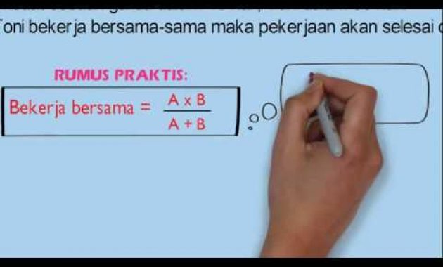 RUMUS CEPAT Menghitung Perbandingan Bekerja Bersama (Soal 2)