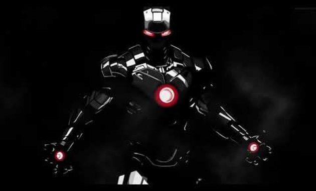 Download Iron Man Black Suit live wallpaper 4K Gratis