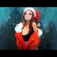 Download Cute Santa Girl 4k live wallpaper
