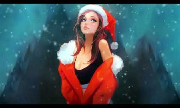 Download Cute Santa Girl 4k live wallpaper