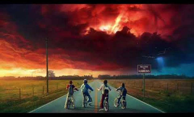 Download Stranger Things Clouds Live Wallpaper 4K Gratis