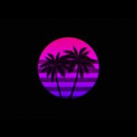 Download Synthwave Sunset 4K 4K Gratis